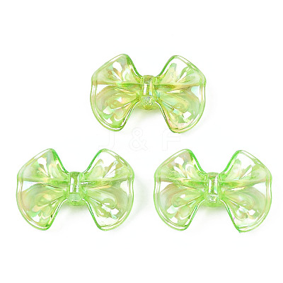 Transparent Acrylic Beads TACR-N006-63B-1