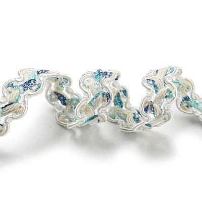 Polyester Wavy Lace Trim OCOR-K007-03D-1