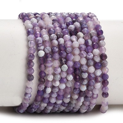 Natural Lavender Amethyst Beads Strands GG-CBAA9B4-B02-02-1