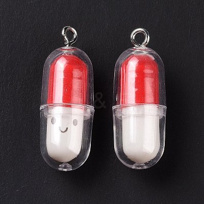 Translucent Plastic Pendants LS-KY-L006-29A-1