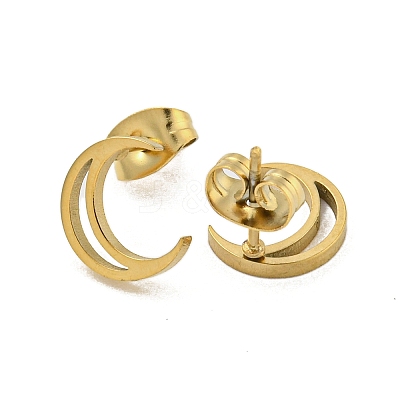 304 Stainless Steel Stud Earrings EJEW-G384-03A-1