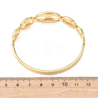304 Stainless Steel Hinged Bangles for Women BJEW-F527-03G-1