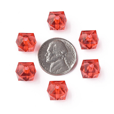 Transparent Acrylic Beads MACR-S373-132-B06-1