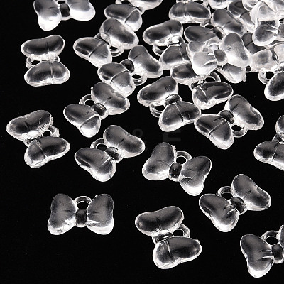 Transparent Acrylic Pendants LS-TACR-T024-02BA-205-1