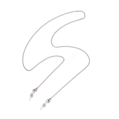 304 Stainless Steel Eyeglasses Chains AJEW-EH00407-1
