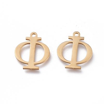 304 Stainless Steel Charms STAS-K215-09G-1