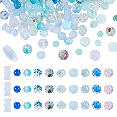80G Transparent Glass Beads DGLA-TA0001-47F-1
