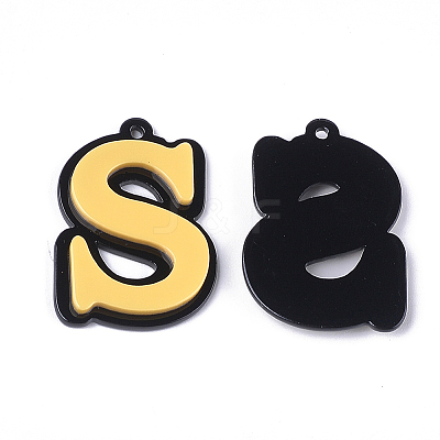 Cellulose Acetate(Resin) Pendants KY-S158-41S-C-1