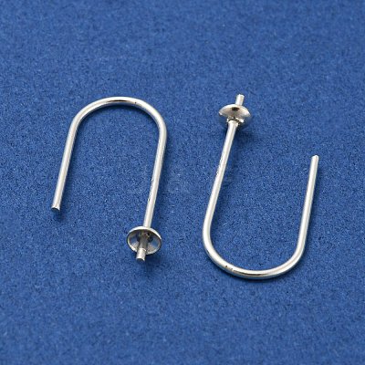 925 Sterling Silver Earring Hooks STER-NH0001-40S-1