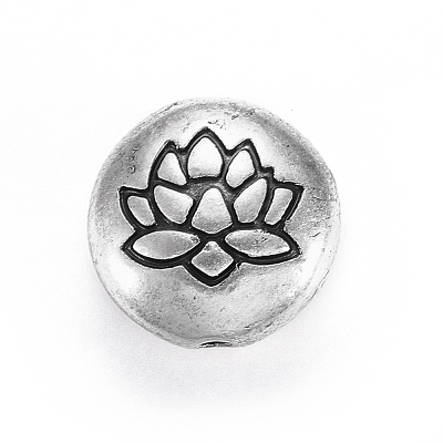 Tibetan Style Alloy Beads X-TIBEB-Q067-08TAS-NR-1