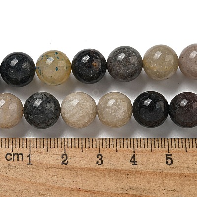 Natural Scorzalite Beads Strands G-B099-C04-04-1
