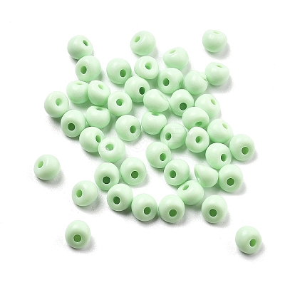 Acrylic Imitation Pearl Beads OACR-D300-01B-1
