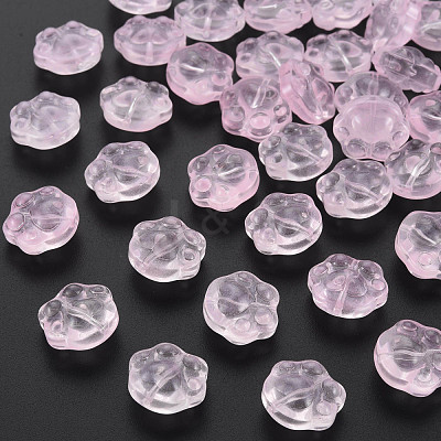 Transparent Baking Paint Glass Beads GLAA-S190-021-A03-1