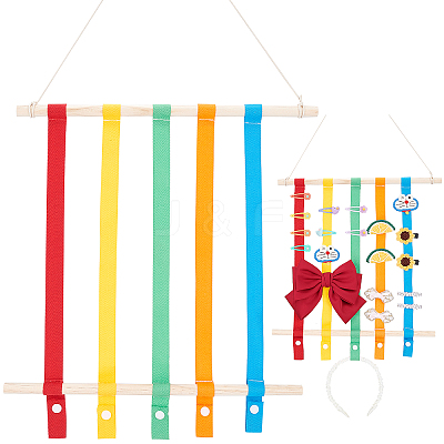 Hanging Hair Pin Storage Frame HJEW-WH0248-138A-1