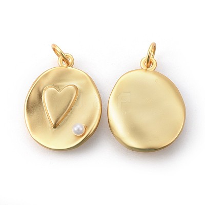 Brass Pendants KK-F783-05-1