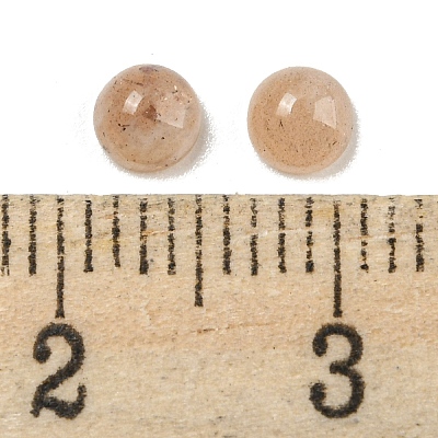 Natural Sunstone Cabochons G-H309-03-60-1