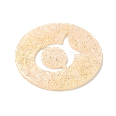 Acrylic Pendants SACR-S680-06G-1