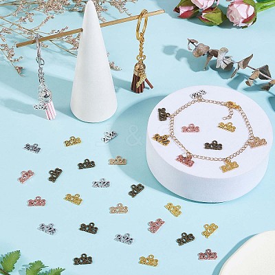 150 Pieces 2023 Year Charms for Graduation Tassel Graduation Charm Pendant Mixed Color for Jewelry Necklace Bracelet Earring Making Crafts JX272A-1