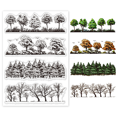 Custom PVC Plastic Clear Stamps DIY-WH0448-0356-1
