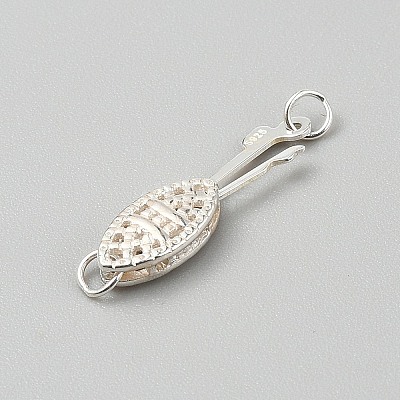 Sterling Silver Box Clasps FIND-WH0139-648S-1