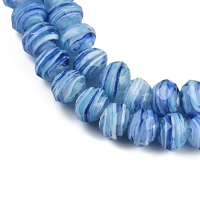 Handmade Lampwork Beads Strands LAMP-T007-13P-1