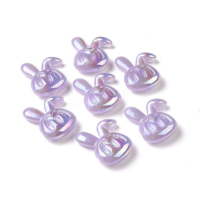 Opaque Acrylic Beads OACR-A010-09A-1