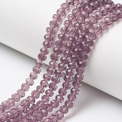 Glass Beads Strands EGLA-A034-T6mm-D13-1