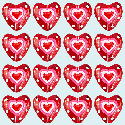 16Pcs Glass Enamel Beads LAMP-LT0001-11-1
