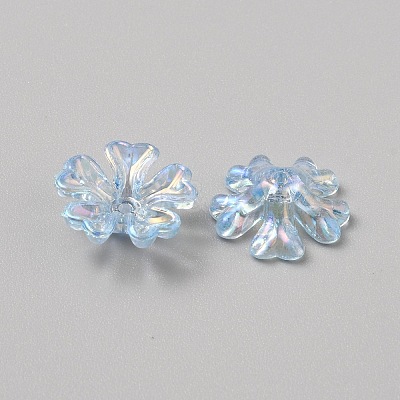 Plating Acrylic Beads OACR-CJC0007-06B-1