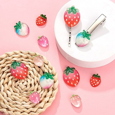 50Pcs Resin Cabochons CRES-LS0001-11-1