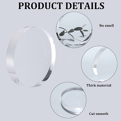 Transparent Acrylic Photography Props AJEW-WH20006-260A-1