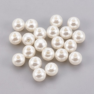 ABS Plastic Imitation Pearl Beads X-KY-G009-12mm-02-1