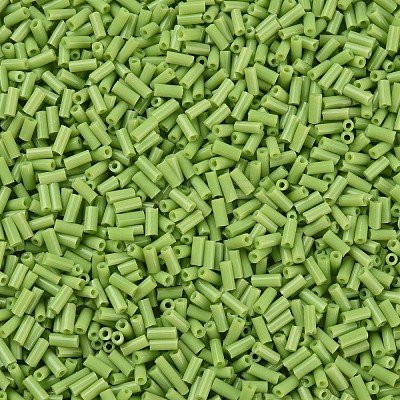 Opaque Colours Glass Bugle Beads SEED-N005-001-B03-1