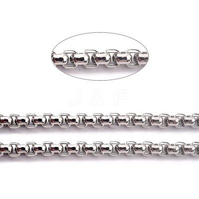 Eco-friendly Spray Painted Handmade Brass Box Chains KK-J276-17-P22-1
