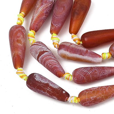 Natural Weathered Agate Beads Strands GG-T001-03-1
