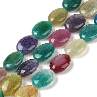 Natural Agate Beads Strands G-P535-F01-01-1