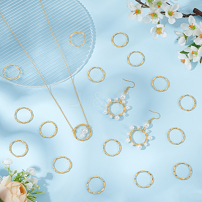 250pcs Tibetan Style Alloy Linking Rings FIND-PH0025-01AG-1