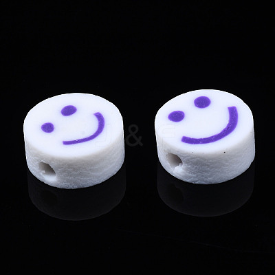 Handmade Polymer Clay Beads X-CLAY-N008-040-1