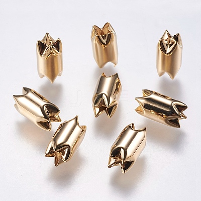 Brass Beads KK-F738-09G-15x8mm-1