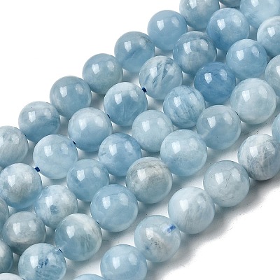 Natural Aquamarine Beads Strands G-I349-A01-01G-01-1