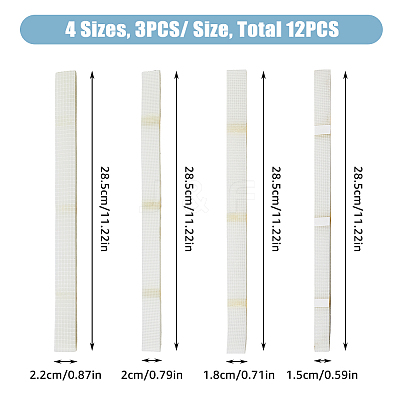 4 Style Hot Melt Glue Strips for Bookbinding FIND-FH0008-26A-1