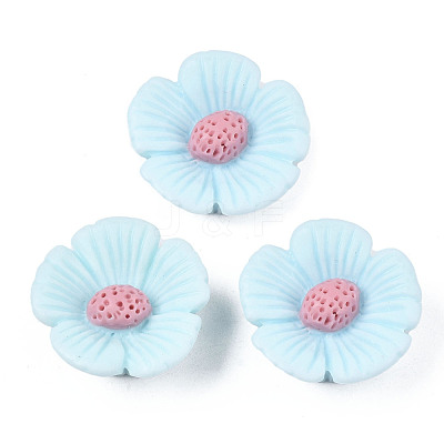 Opaque Resin Cabochons CRES-S302-71D-1