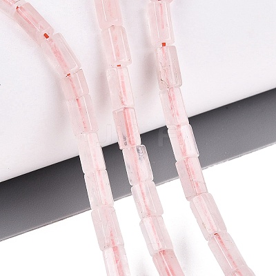 Natural Rose Quartz Beads Strands GG-N002-01A-15-1