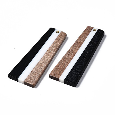 Resin & Walnut Wood Pendants RESI-S389-073A-A01-1