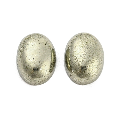 Natural Pyrite Cabochons G-G013-02G-1