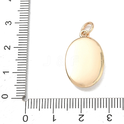 Printed Brass Pendants KK-CBA9B3D-02G-08-1