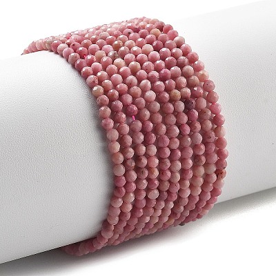 Natural Rhodonite Beads Strands G-H080-B02-02-1