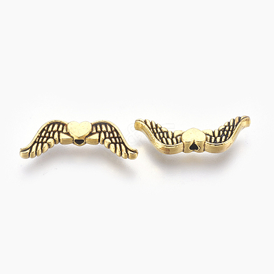 Tibetan Style Alloy Beads X-TIBEB-6803-AG-FF-1