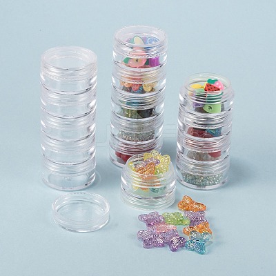 Plastic Bead Containers LS-C025Y-1