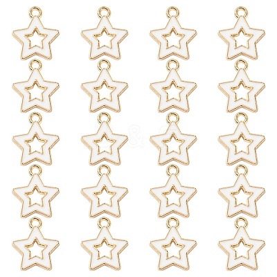 Alloy Enamel Pendants ENAM-YW0003-01A-1